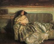 John Singer Sargent Repose France oil painting reproduction